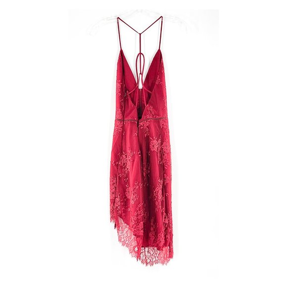 NBD Only One Lace Mini Dress in Merlot Sz XS - Picture 3 of 5